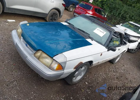 1992 Ford Mustang Lx from USA, damaged, VIN 1FACP44M0NF108478